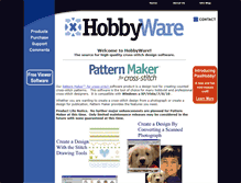 Tablet Screenshot of hobbyware.com